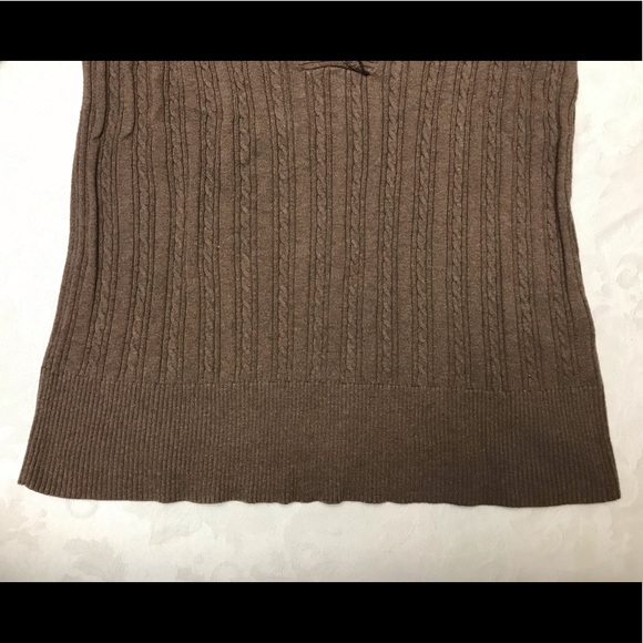 Eddie Bauer Sweater Ribbed Coiled Rope Knit Ruffle - Picture 3 of 9